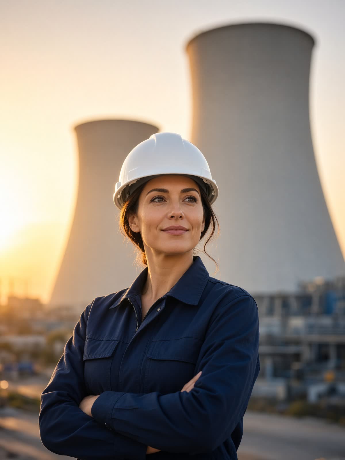 Nuclear professional at a generating station